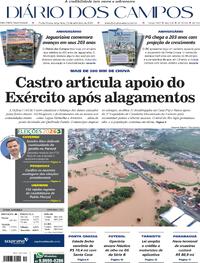 Capa Diário dos Campos 15/09/2026