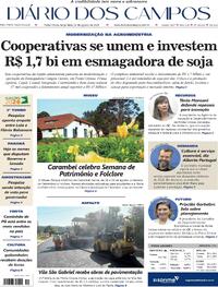 Capa Diário dos Campos 18/08/2026
