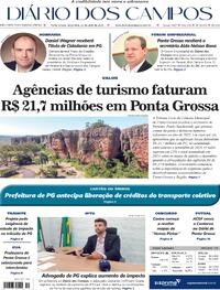 Capa Diário dos Campos 21/04/2026