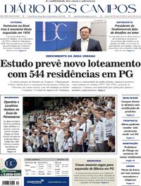Capa do jornal Diário dos Campos 24/02/2026