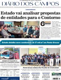 Capa Diário dos Campos 24/04/2026
