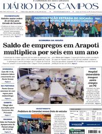 Capa Diário dos Campos 26/06/2026