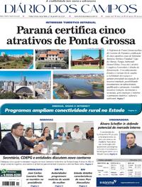 Capa do jornal Diário dos Campos 27/01/2026