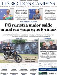 Capa do jornal Diário dos Campos 30/01/2026