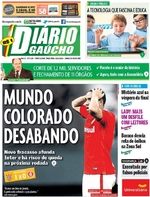Capa do jornal Diário Gaúcho 22/11/2016