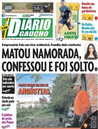 Capa do jornal Diário Gaúcho 02/06/2018
