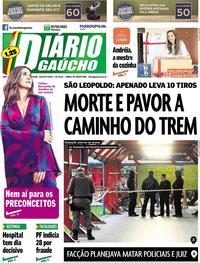 Capa do jornal Diário Gaúcho 07/06/2018