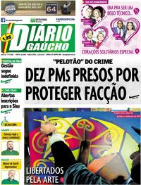 Capa do jornal Diário Gaúcho 12/06/2018