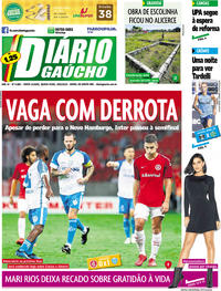 Capa do jornal Diário Gaúcho 28/03/2019