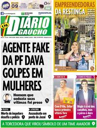 Capa Jornal DiÃ¡rio GaÃºcho