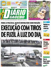 Capa Jornal Diário Gaúcho