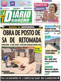 Capa do jornal Diário Gaúcho 06/02/2020