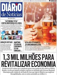 Capa do jornal Diário Gaúcho 13/05/2020