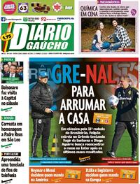 Capa do jornal Diário Gaúcho 10/07/2021