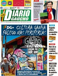 Capa do jornal Diário Gaúcho 13/11/2021