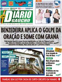 Capa do jornal Diário Gaúcho 01/03/2022