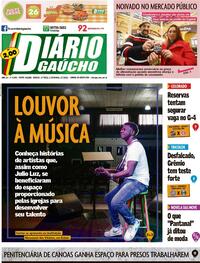 Capa do jornal Diário Gaúcho 02/07/2022