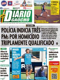 Capa do jornal Diário Gaúcho 02/09/2022