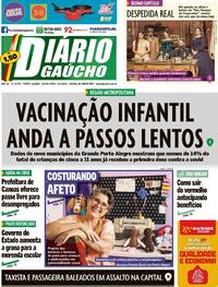 Capa do jornal Diário Gaúcho 04/02/2022