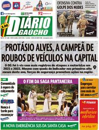 Capa do jornal Diário Gaúcho 07/10/2022