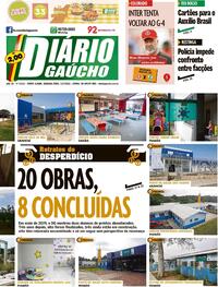 Capa Diário Gaúcho 11/07/2022