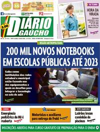 Capa do jornal Diário Gaúcho 13/07/2022