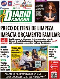 Capa do jornal Diário Gaúcho 23/09/2022