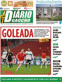 Capa do jornal Diário Gaúcho 25/06/2022