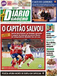 Capa do jornal Diário Gaúcho 05/04/2023