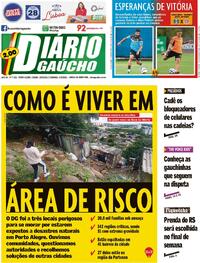 Capa do jornal Diário Gaúcho 20/05/2023