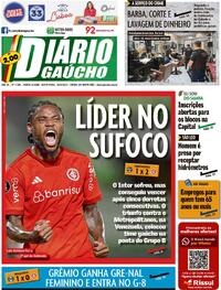 Capa do jornal Diário Gaúcho 26/05/2023
