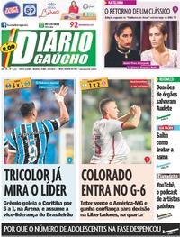 Capa do jornal Diário Gaúcho 26/06/2023