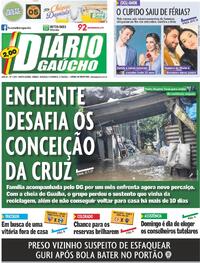 Capa do jornal Diário Gaúcho 30/09/2023