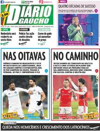Capa do jornal Diário Gaúcho 05/06/2024