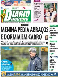 Capa Diário Gaúcho 13/08/2024