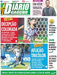Capa do jornal Diário Gaúcho 17/06/2024