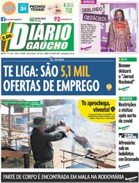 Capa do jornal Diário Gaúcho 02/09/2025