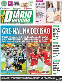 Capa do jornal Diário Gaúcho 03/03/2025