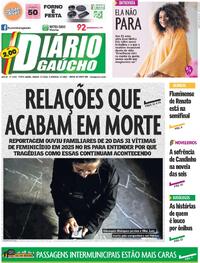 Capa do jornal Diário Gaúcho 05/07/2025