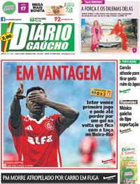Capa do jornal Diário Gaúcho 10/03/2025