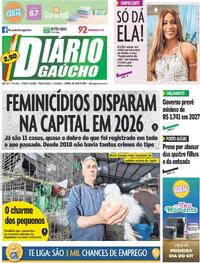 Capa Jornal Diário Gaúcho