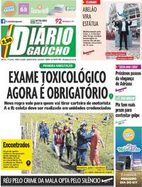 Capa Diário Gaúcho 02/09/2026