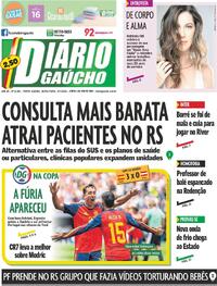 Capa Diário Gaúcho 03/07/2026