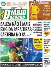 Capa do jornal Diário Gaúcho 04/02/2026