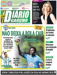 Capa Diário Gaúcho 04/07/2026