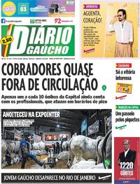 Capa Diário Gaúcho 05/09/2026