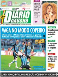 Capa Diário Gaúcho 06/08/2026