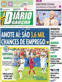 Capa Diário Gaúcho 07/07/2026