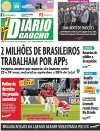 Capa Jornal Diário Gaúcho