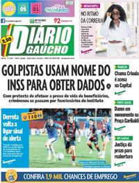 Capa Diário Gaúcho 08/09/2026